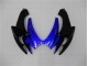 Kits Carenatura Completa Suzuki GSXR 600 / 750 K6 06-07 - Blu Nero Kits Carenatura Completa Suzuki GSXR 600 / 750 K6 06-07 - Blu Nero