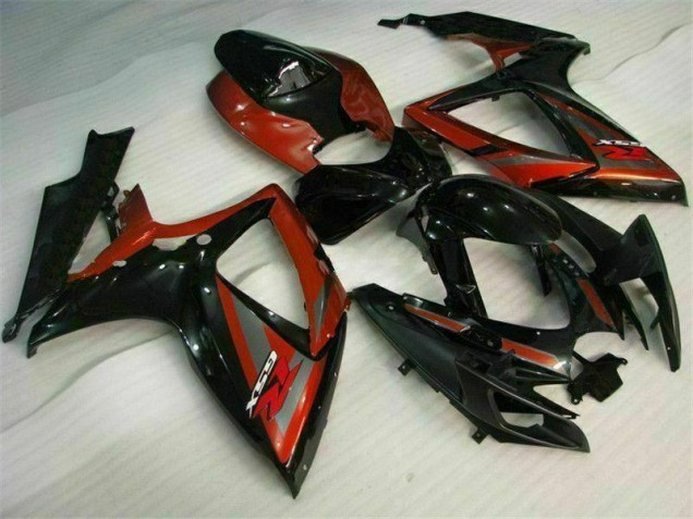 Kits Carenatura Completa Suzuki GSXR 600 / 750 K6 06-07 - Nero Rosso Kits Carenatura Completa Suzuki GSXR 600 / 750 K6 06-07 - Nero Rosso