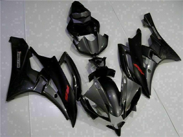 Kits Carenatura Completa Yamaha R6 06-07 - Grigio Nero Kits Carenatura Completa Yamaha R6 06-07 - Grigio Nero