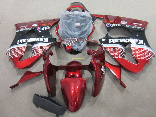 Kits Carenatura Completo ABS Kawasaki ZX6R 00-02 - Rosso Kits Carenatura Completo ABS Kawasaki ZX6R 00-02 - Rosso