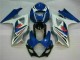 Kits Carenatura Completo ABS Suzuki GSXR 1000 K7 07-08 - Blu Bianco Kits Carenatura Completo ABS Suzuki GSXR 1000 K7 07-08 - Blu Bianco