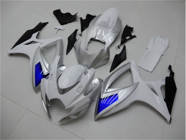 Kits Carenatura Completo ABS Suzuki GSXR 600 / 750 K6 06-07 - Bianco Blu Kits Carenatura Completo ABS Suzuki GSXR 600 / 750 K6 06-07 - Bianco Blu