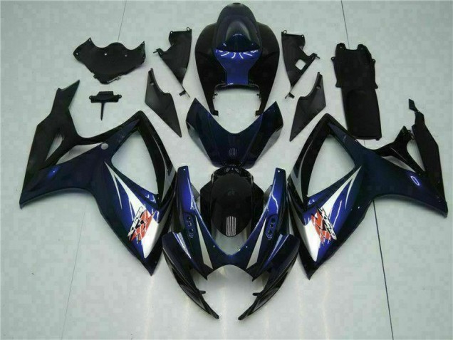 Kits Carenatura Completo ABS Suzuki GSXR 600 / 750 K6 06-07 - Nero Blu Kits Carenatura Completo ABS Suzuki GSXR 600 / 750 K6 06-07 - Nero Blu