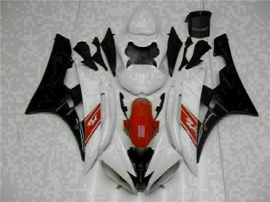 Kits Carenatura Completo ABS Yamaha R6 06-07 - Bianco Nero