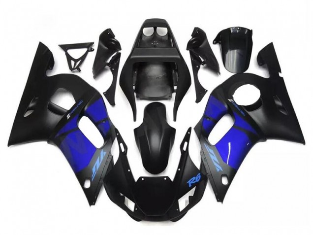 Kits Carenatura Completo ABS Yamaha R6 98-02 - Blu Nero Kits Carenatura Completo ABS Yamaha R6 98-02 - Blu Nero