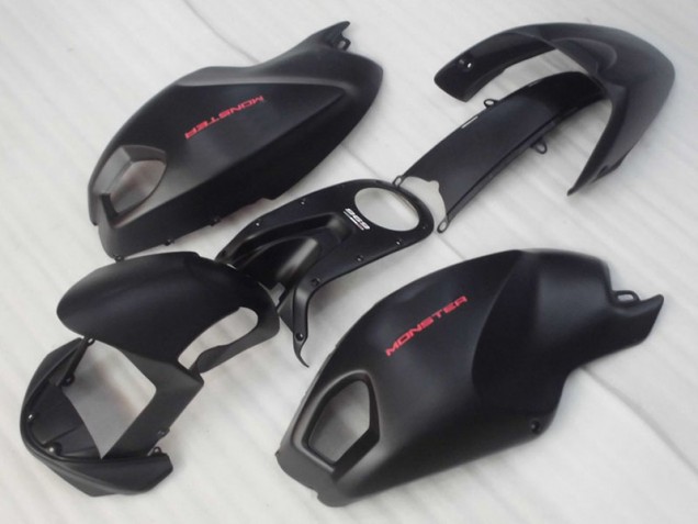 Kits Carenatura Iniezione Ducati Monster 696 08-12 - Nero Rosso Monster Kits Carenatura Iniezione Ducati Monster 696 08-12 - Nero Rosso Monster