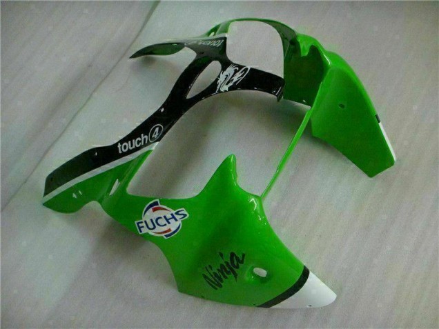 Kits Carenatura Iniezione Kawasaki ZX6R 00-02 - Verde Nero Kits Carenatura Iniezione Kawasaki ZX6R 00-02 - Verde Nero