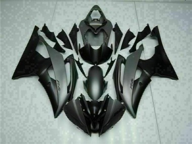Kits Carenatura Iniezione Yamaha R6 08-16 - Grigio Nero