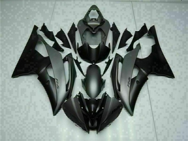 Kits Carenatura Iniezione Yamaha R6 08-16 - Grigio Nero Kits Carenatura Iniezione Yamaha R6 08-16 - Grigio Nero