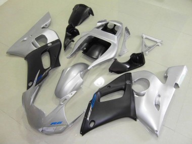 Kits Carenatura Iniezione Yamaha R6 98-02 - Nero Argento