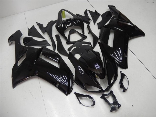 Kits Carenatura Kawasaki ZX6R 07-08 - Lucido Nero Kits Carenatura Kawasaki ZX6R 07-08 - Lucido Nero