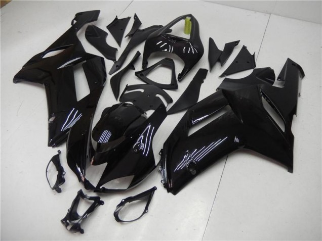 Kits Carenatura Kawasaki ZX6R 07-08 - Lucido Nero Kits Carenatura Kawasaki ZX6R 07-08 - Lucido Nero