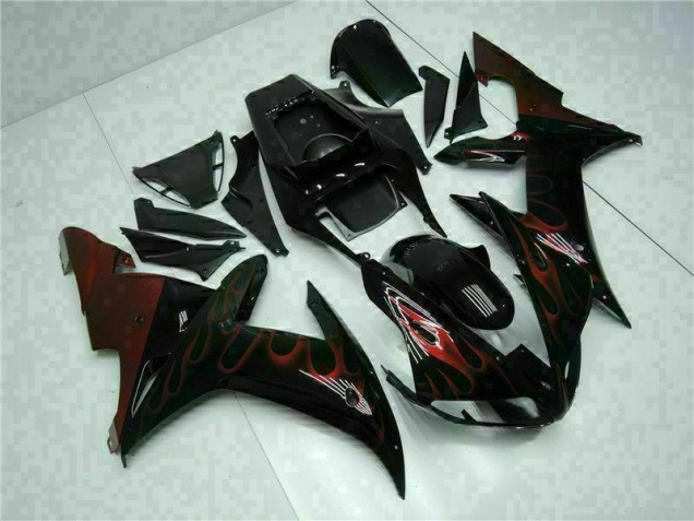 Kits Carenatura Yamaha R1 02-03 - Nero Kits Carenatura Yamaha R1 02-03 - Nero
