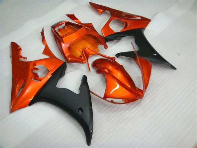 Kits Carenatura Yamaha R6 03-05 - Arancia Nero Kits Carenatura Yamaha R6 03-05 - Arancia Nero