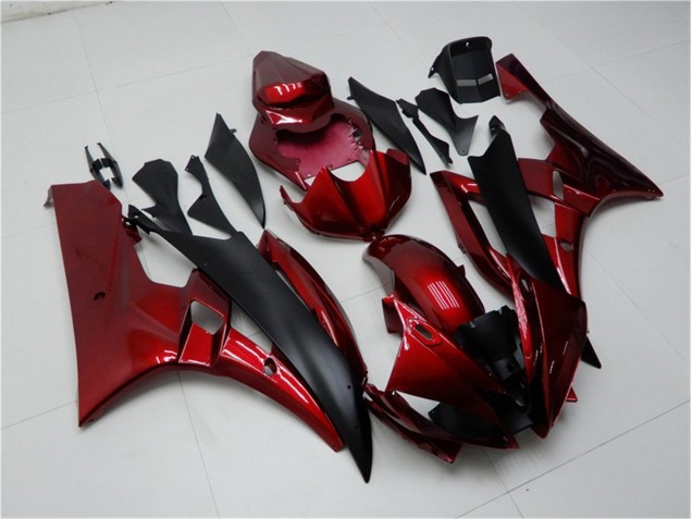 Kits Carenatura Yamaha R6 06-07 - Rosso Nero Kits Carenatura Yamaha R6 06-07 - Rosso Nero