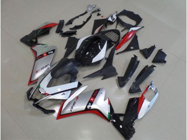 Kits Carene Aprilia RS4 50 125 11-18 - Nero Argento Rosso