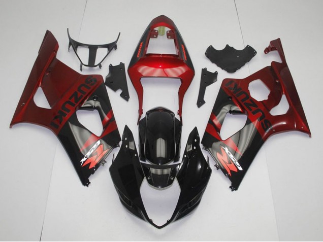 Kits Carene Completa Suzuki GSXR 1000 K3 03-04 - Nero Rosso Kits Carene Completa Suzuki GSXR 1000 K3 03-04 - Nero Rosso