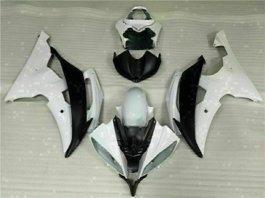 Kits Carene Completa Yamaha R6 08-16 - Bianco Nero
