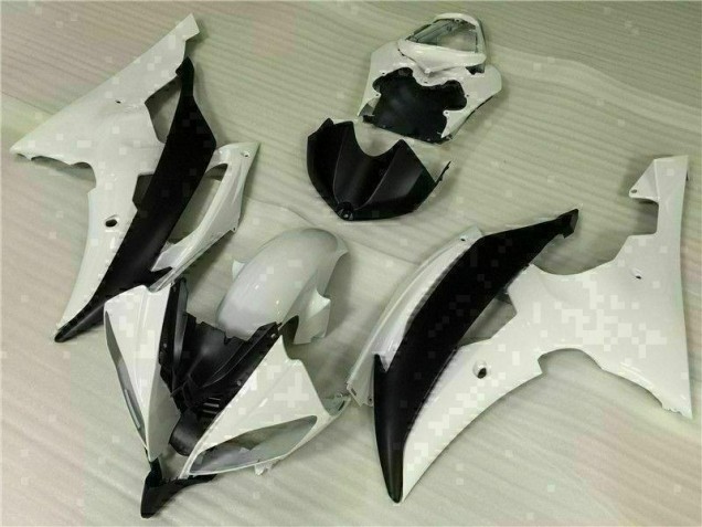 Kits Carene Completa Yamaha R6 08-16 - Bianco Nero Kits Carene Completa Yamaha R6 08-16 - Bianco Nero