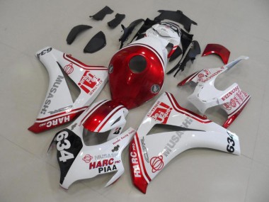 Kits Carene Honda CBR 1000 RR 08-11 - Bianco Rosso HARC Pro PIAA 634