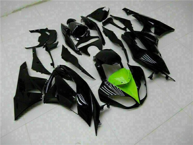 Kits Carene Kawasaki ZX6R 09-12 - Nero Verde Kits Carene Kawasaki ZX6R 09-12 - Nero Verde