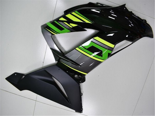 Kits Carene Kawasaki ZX6R 13-18 - Verde Nero Kits Carene Kawasaki ZX6R 13-18 - Verde Nero