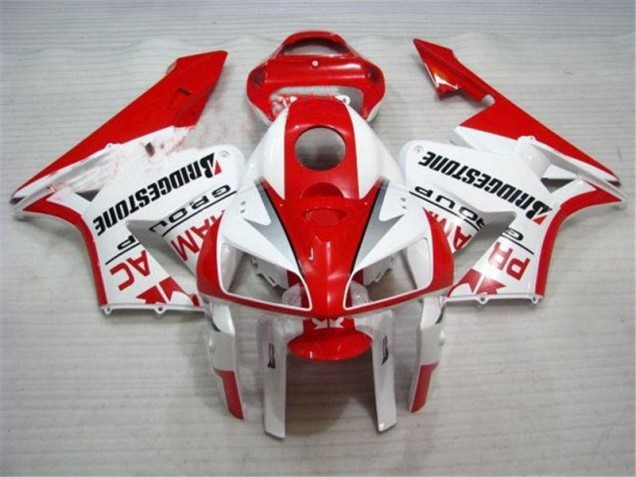 Kits Carene & Plastica Honda CBR 600 RR 05-06 - Rosso Bianco Kits Carene & Plastica Honda CBR 600 RR 05-06 - Rosso Bianco
