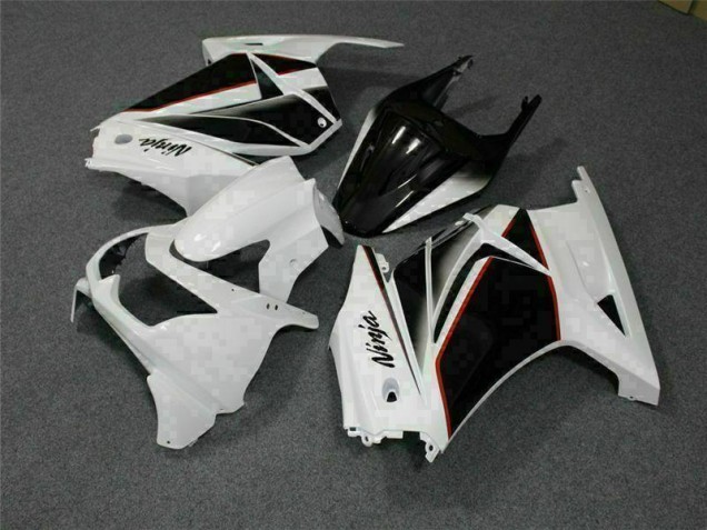 Kits Carene & Plastica Kawasaki EX250 08-12 - Bianco Nero Ninja Kits Carene & Plastica Kawasaki EX250 08-12 - Bianco Nero Ninja