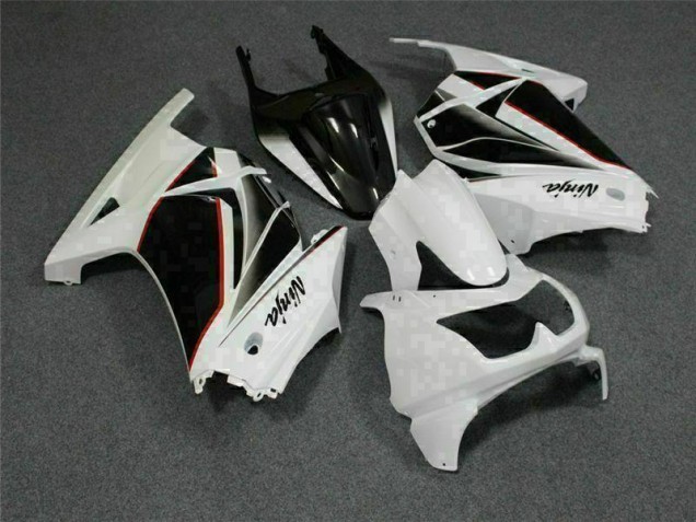 Kits Carene & Plastica Kawasaki EX250 08-12 - Bianco Nero Ninja Kits Carene & Plastica Kawasaki EX250 08-12 - Bianco Nero Ninja