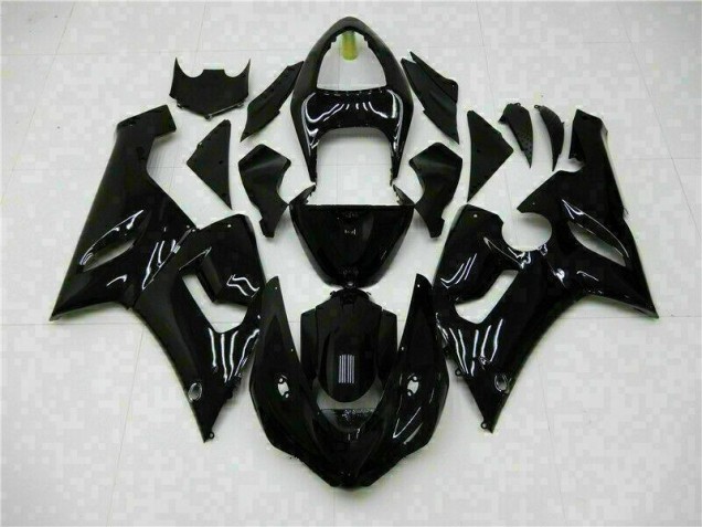 Kits Carene & Plastica Kawasaki ZX6R 05-06 - Lucido Nero