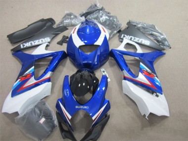 Kits Carene & Plastica Suzuki GSXR 1000 K7 07-08 - Blu Bianco