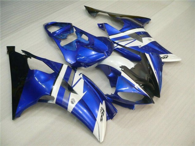 Kits Carene & Plastica Yamaha R6 08-16 - Blu Bianco Nero Kits Carene & Plastica Yamaha R6 08-16 - Blu Bianco Nero