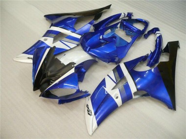 Kits Carene & Plastica Yamaha R6 08-16 - Blu Bianco Nero