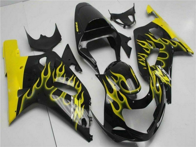 Kits Carene Suzuki GSXR 600 / 750 K1 K2 K3 01-03 - Nero Kits Carene Suzuki GSXR 600 / 750 K1 K2 K3 01-03 - Nero