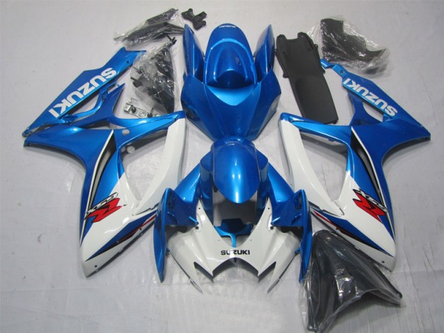 Kits Carene Suzuki GSXR 600 K6 06-07 - Blu Bianco Kits Carene Suzuki GSXR 600 K6 06-07 - Blu Bianco