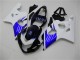 Kit Carene Moto ABS Suzuki GSXR 600/750 2004-2005 - Bianco Blu Nero