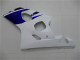 Kit Carene Moto ABS Suzuki GSXR 600/750 2004-2005 - Bianco Blu Nero