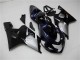 Carene Moto Suzuki GSXR 600/750 2004-2005 - Nero Lucido Argento Blu