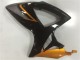 Carene Moto Suzuki GSXR 600/750 2006-2007 - Arancia Nero Lucido