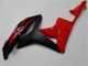 Kit Carene Moto ABS Honda CBR600RR 2007-2008 - Rosso Nero Opaco