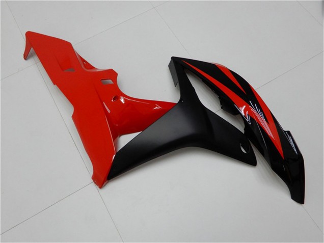 Kit Carene Moto ABS Honda CBR600RR 2007-2008 - Rosso Nero Opaco