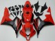 Kit Carene Moto ABS Honda CBR600RR 2007-2008 - Rosso Nero Opaco