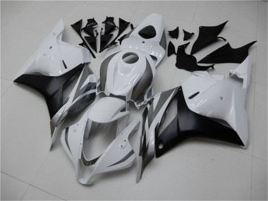 Carena Moto Honda CBR600RR 2009-2012 - Bianco Grigio Nero Opaco