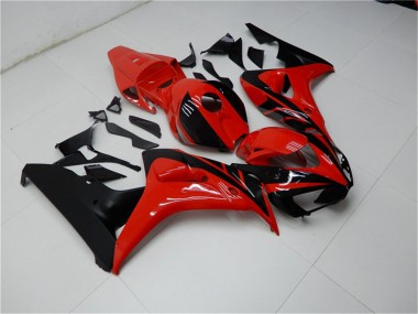 Kit Carene Moto Completo Honda CBR1000RR 2006-2007 - Rosso Nero Lucido