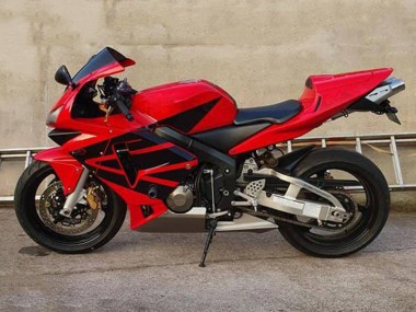Carene Moto Honda CBR600 F2 1991-1994 - Rosso Nero Opaco