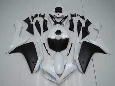Carena Moto Yamaha YZF R1 2007-2008 - Bianco Nero Opaco