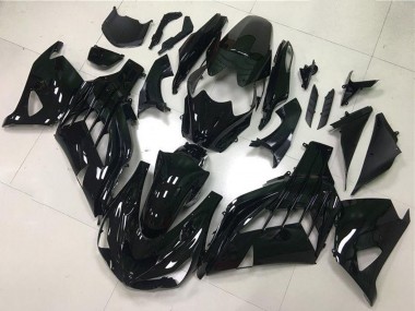 Carena Moto Kawasaki ZX14R ZZR1400 2012-2024 - Nero Lucido