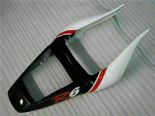 Carena Moto Yamaha YZF R6 1998-2002 - Bianco Rosso Nero Lucido