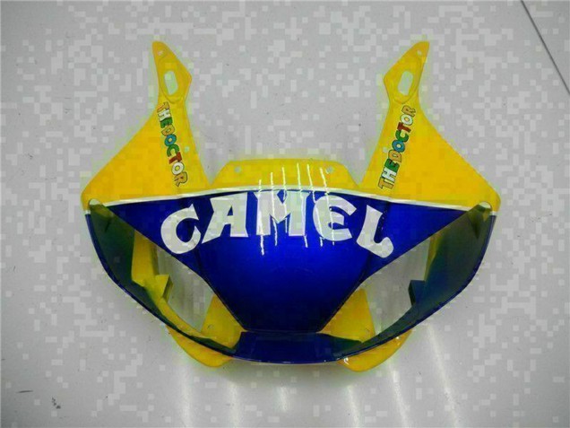 Carene Moto Yamaha YZF R6 1998-2002 - Giallo Blu Bianco Cammello Motul