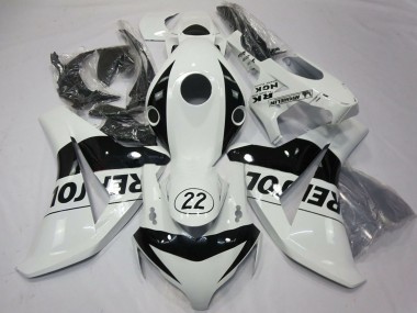 Carena Moto Honda CBR1000RR 2008-2011 - Bianco Nero Lucido Repsol 22